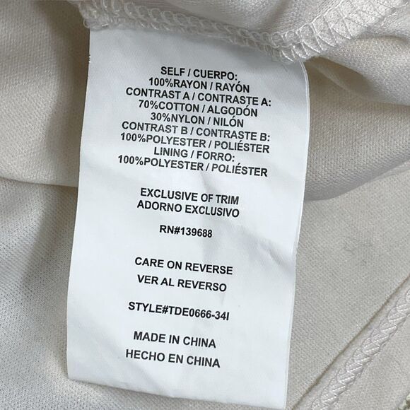 Altar’d State Swing Patchwork Lace Mini Dress S Purple Ivory Paisley Boho Beachy - Picture 13 of 13